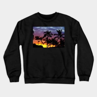 Tropical Sunset Serenade Crewneck Sweatshirt